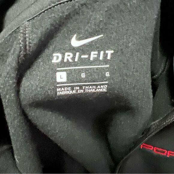 Nike Dri-Fit PORCHE Logo Quarter Zip Pullover Size L - Picture 6 of 9